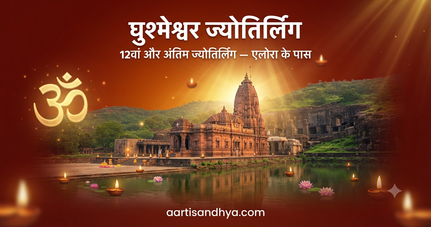 घुश्मेश्वर ज्योतिर्लिंग औरंगाबाद | अंतिम ज्योतिर्लिंग एलोरा के पास