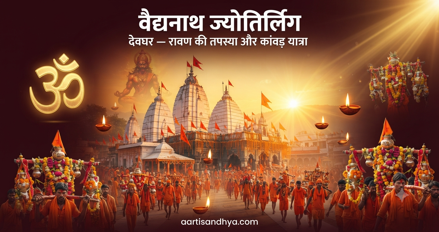 वैद्यनाथ ज्योतिर्लिंग देवघर | रावण की तपस्या और कांवड़ यात्रा
