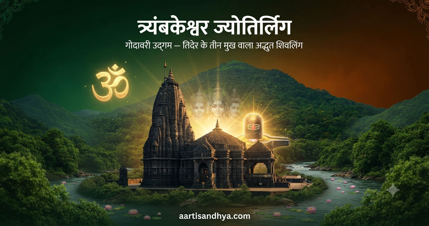 त्र्यंबकेश्वर ज्योतिर्लिंग | गोदावरी उद्गम और त्रिमूर्ति शिवलिंग