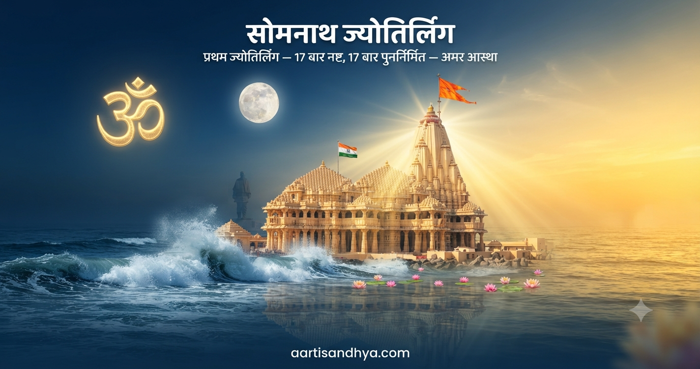 सोमनाथ ज्योतिर्लिंग | प्रथम ज्योतिर्लिंग का इतिहास और महत्व