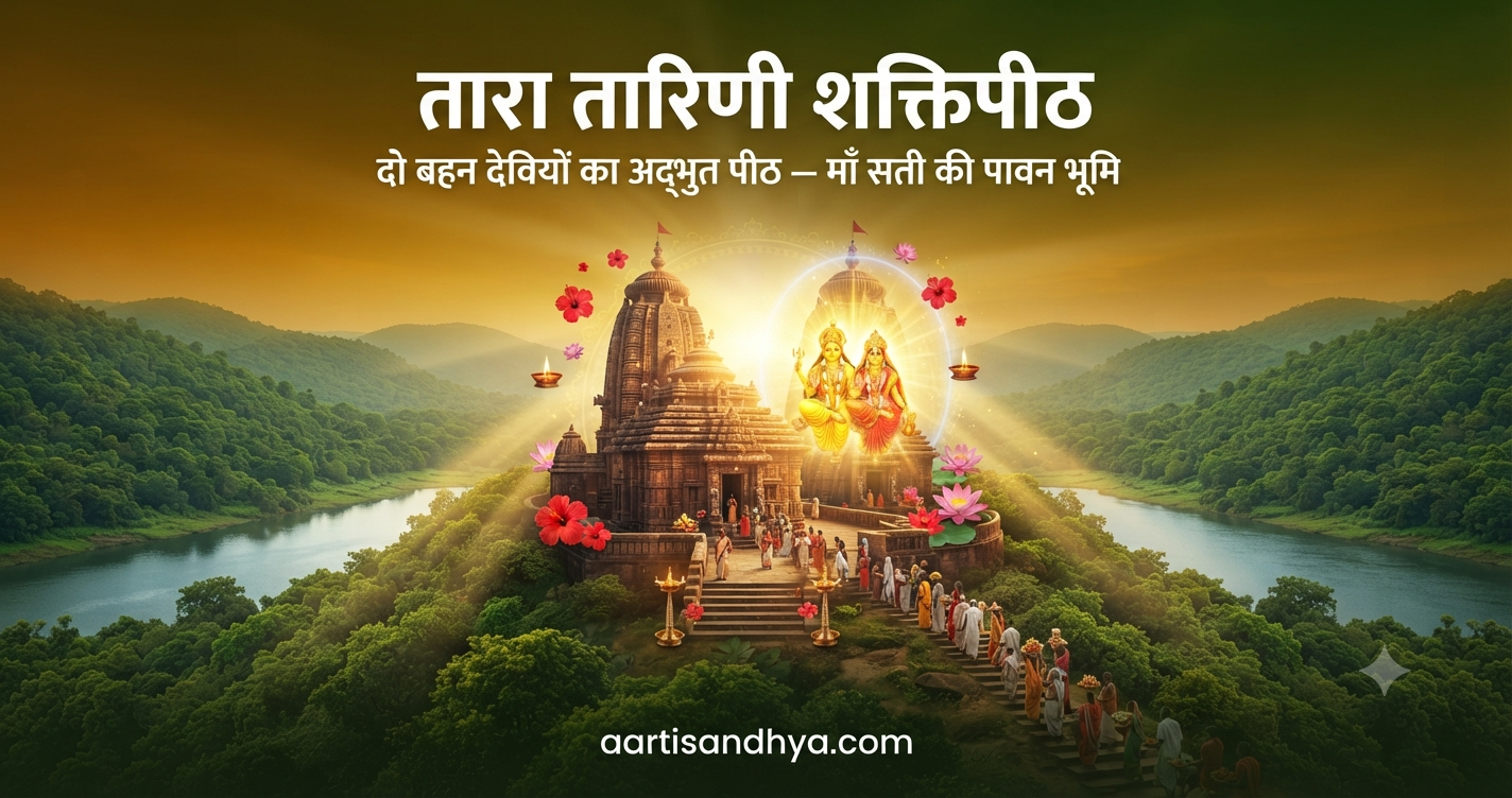 तारा तारिणी - आदि शक्तिपीठ गंजाम ओडिशा | ऋषिकुल्या नदी की अधिष्ठात्री देवी