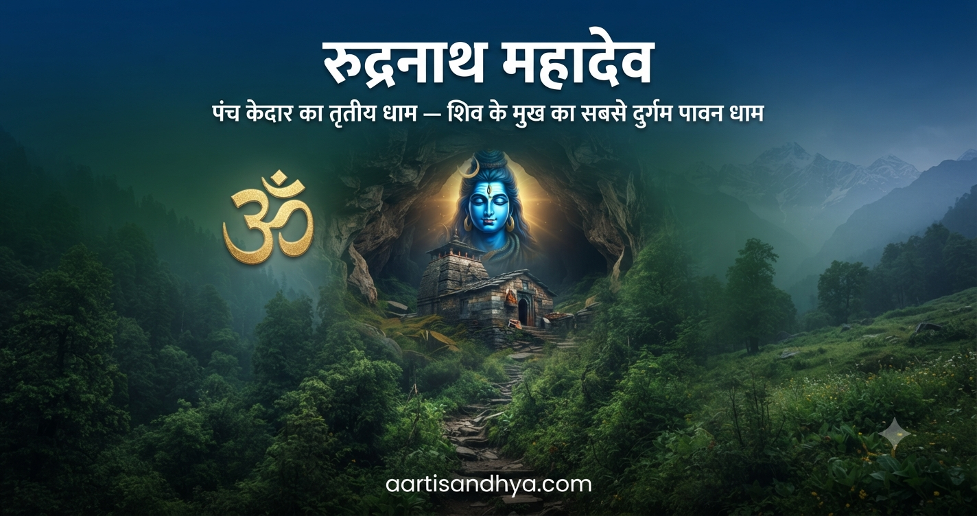 रुद्रनाथ मंदिर | शिव के मुख का गुफा मंदिर - पंच केदार