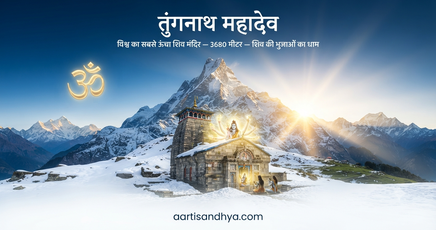 तुंगनाथ मंदिर | विश्व का सबसे ऊंचा शिव मंदिर - पंच केदार