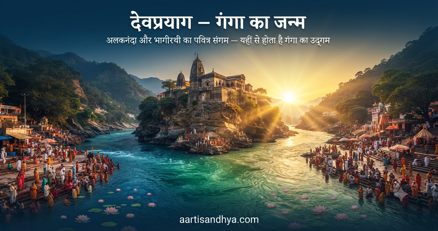 देवप्रयाग | गंगा का जन्म स्थल - पंच प्रयाग