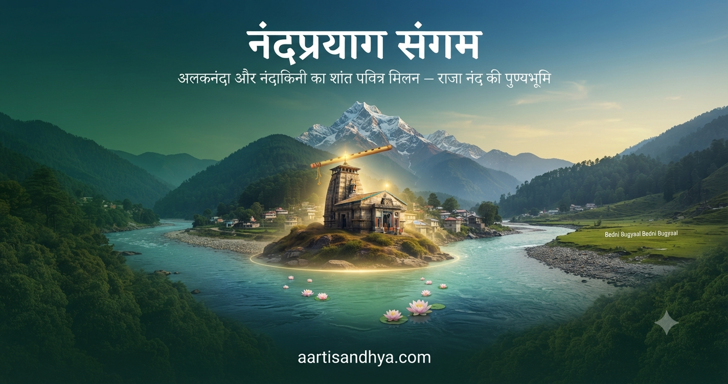 नंदप्रयाग | अलकनंदा-नंदाकिनी संगम - पंच प्रयाग