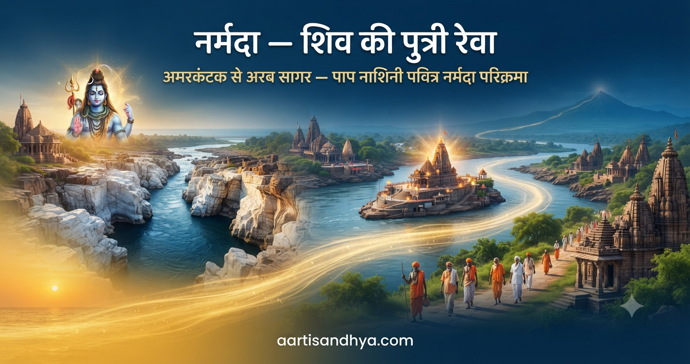 नर्मदा नदी | शिव पुत्री रेवा और नर्मदा परिक्रमा की महिमा