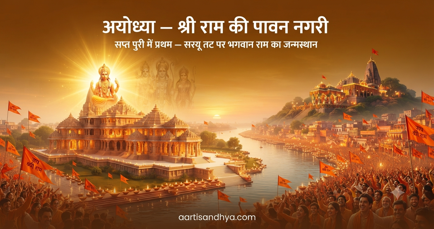 अयोध्या - भगवान राम की पवित्र जन्मभूमि | सप्त पुरी मोक्षदायिनी नगरी