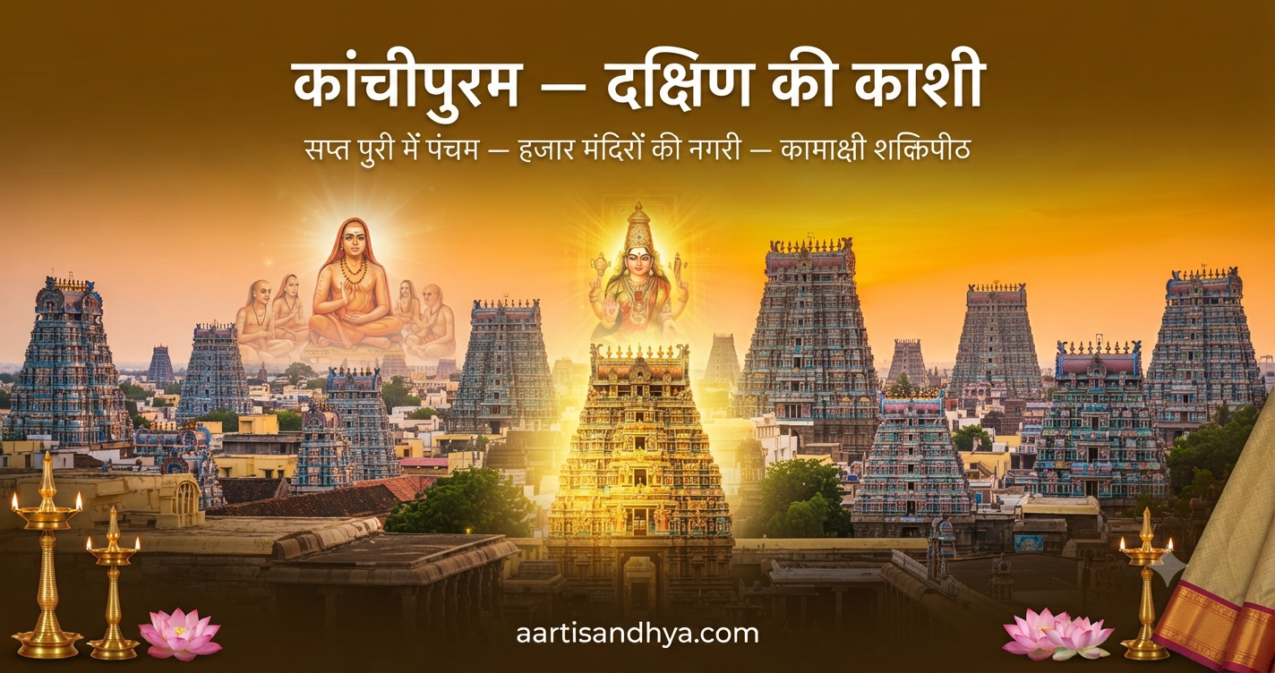 कांचीपुरम - दक्षिण भारत की मोक्षदायिनी नगरी | सप्त पुरी पवित्र तीर्थ