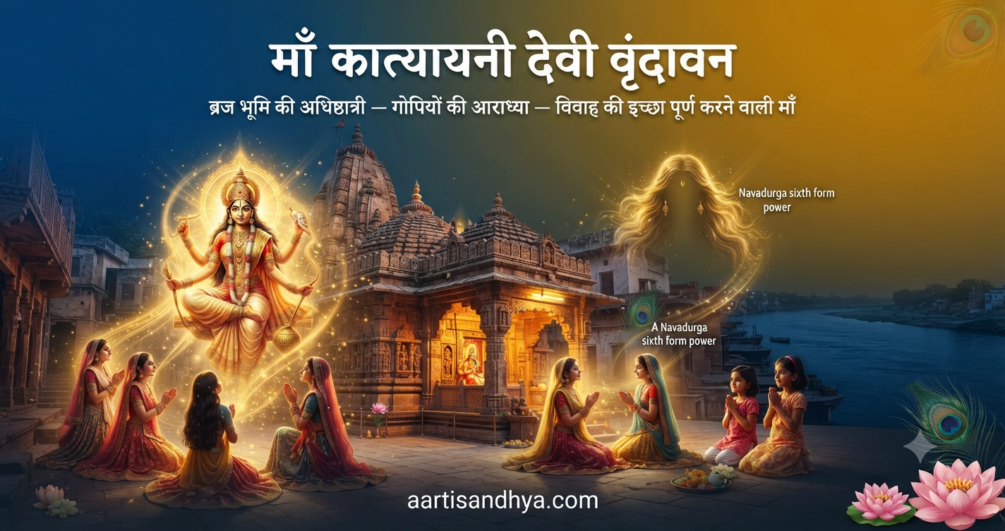 कात्यायनी देवी - सिद्ध पीठ वृंदावन | ब्रज की अधिष्ठात्री देवी