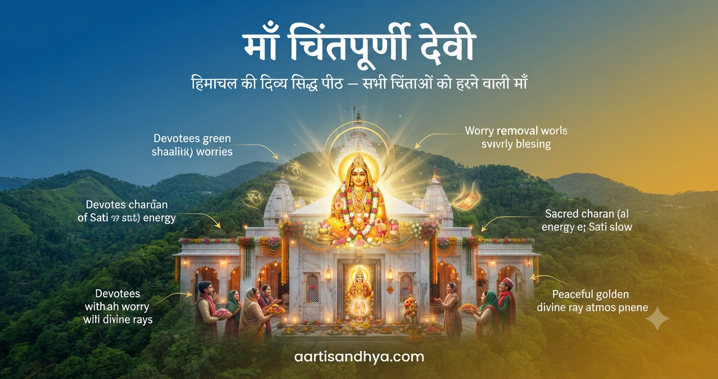 चिंतपूर्णी देवी - सिद्ध पीठ हिमाचल प्रदेश | छिन्नमस्तिका की दिव्य शक्तिपीठ