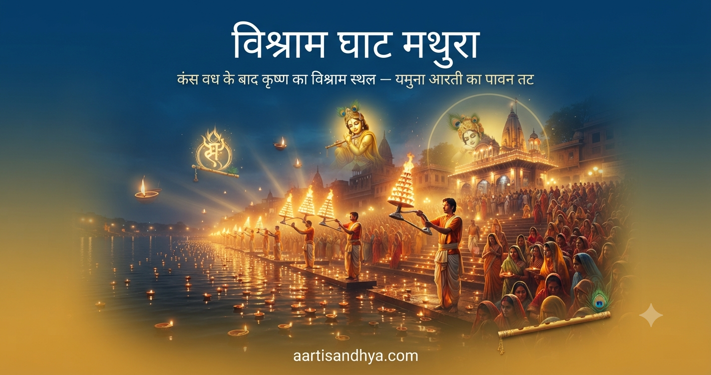 विश्राम घाट मथुरा | कंस वध के बाद कृष्ण विश्राम स्थल उत्तर प्रदेश