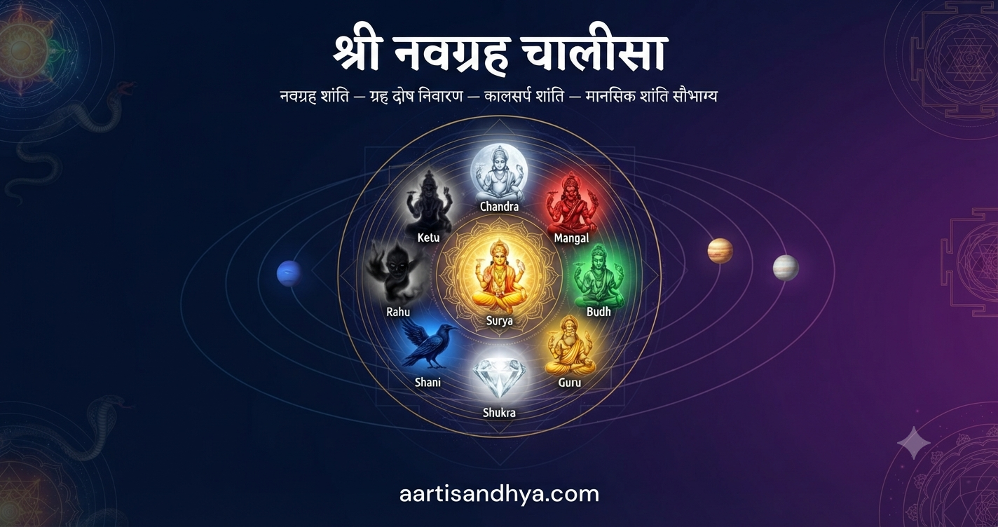 श्री नवग्रह चालीसा (Shree Navagraha Chalisa)