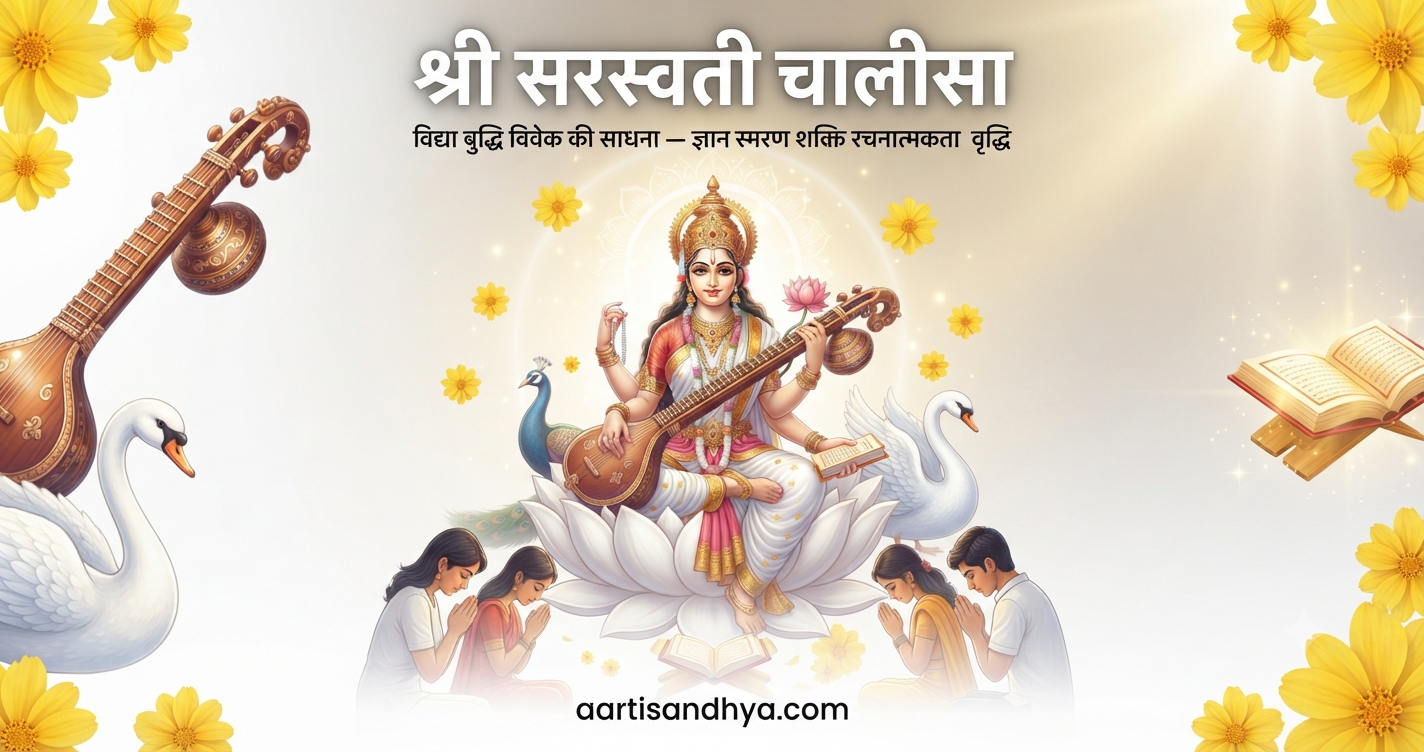 श्री सरस्वती चालीसा (Shree Saraswati Chalisa)