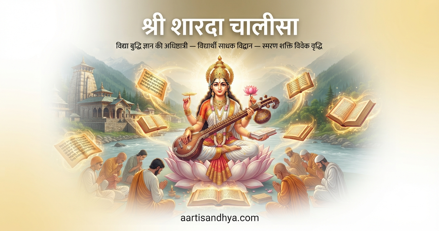 श्री शारदा चालीसा (Shree Sharda Chalisa)