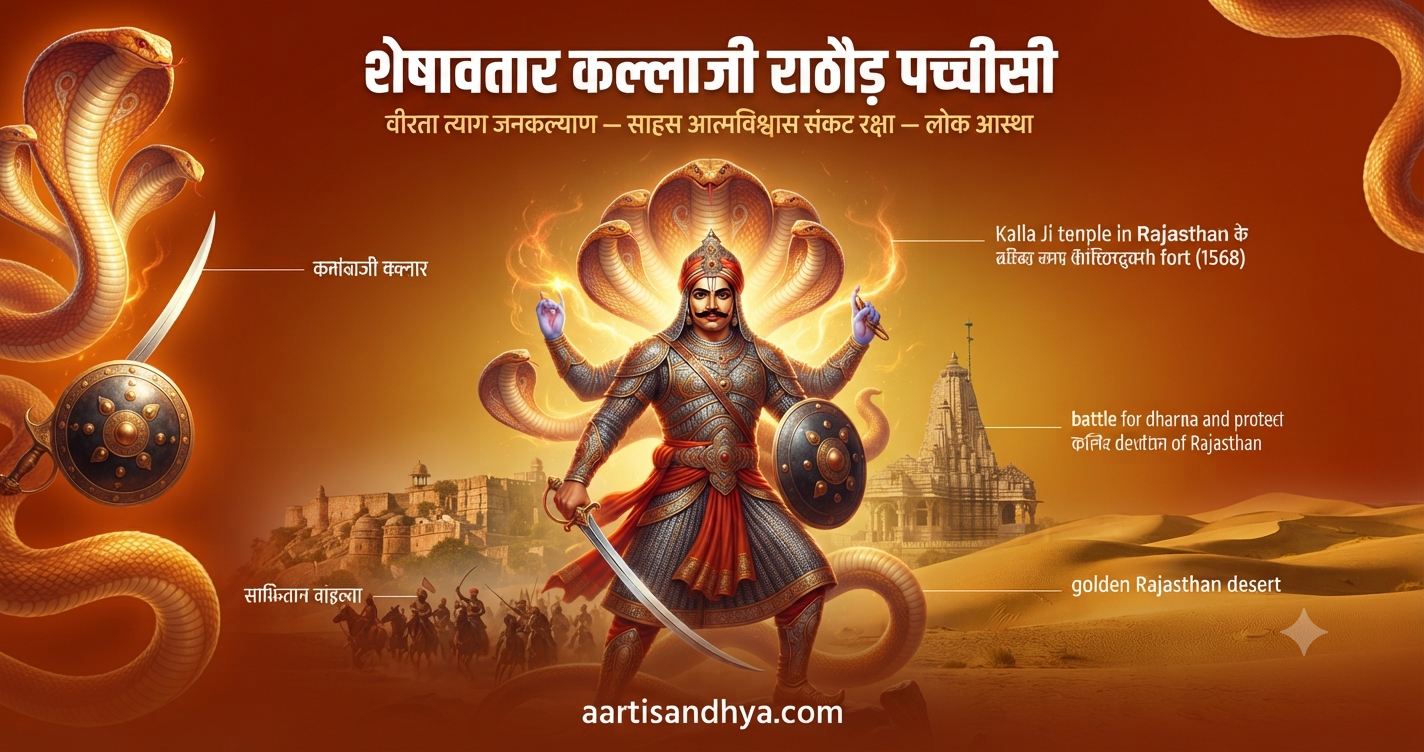 शेषावतार कल्लाजी राठौड़ पच्चीसी (Sheshavtar Kallaji Rathod Pachisi)
