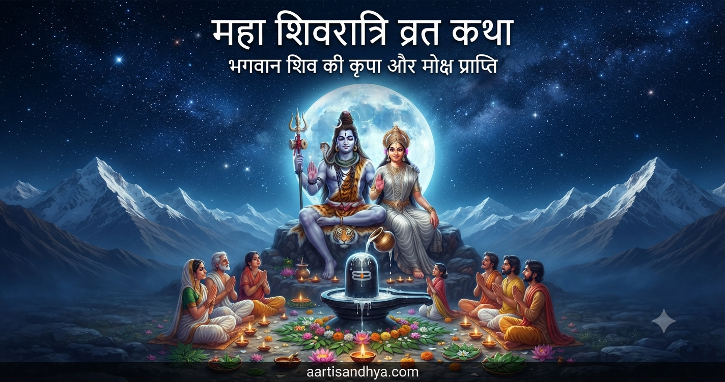 महा शिवरात्रि व्रत कथा | शिवरात्रि पूजा विधि और महत्व