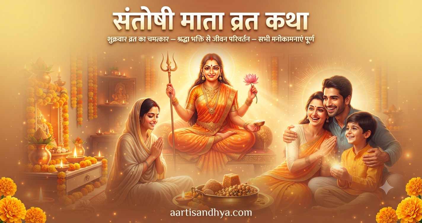 संतोषी माता व्रत कथा | शुक्रवार व्रत विधि और पूजा