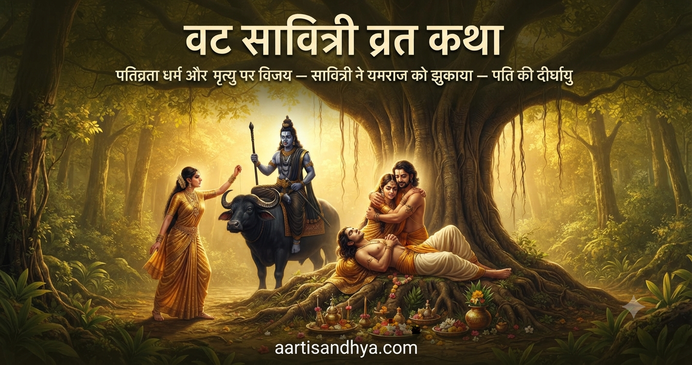 वट सावित्री व्रत कथा और विधि | सावित्री सत्यवान की पूर्ण कहानी