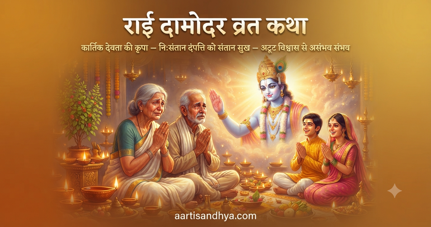 राई दामोदर की कथा - कार्तिक मास की पवित्र कहानी