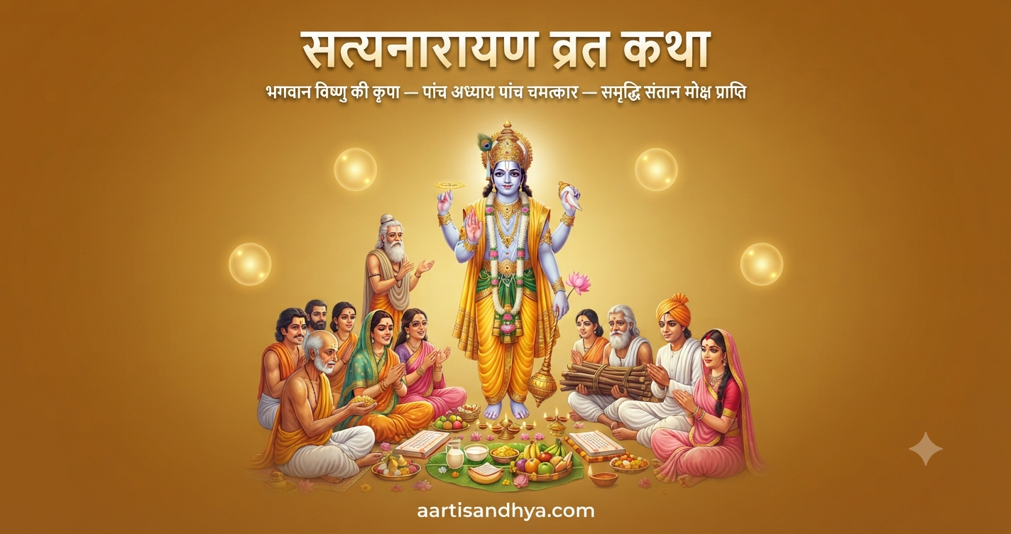 श्री सत्यनारायण कथा | पांच अध्याय व्रत विधान