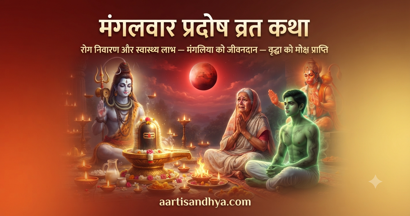 मंगलवार प्रदोष व्रत कथा | मंगल प्रदोष पूजा विधि