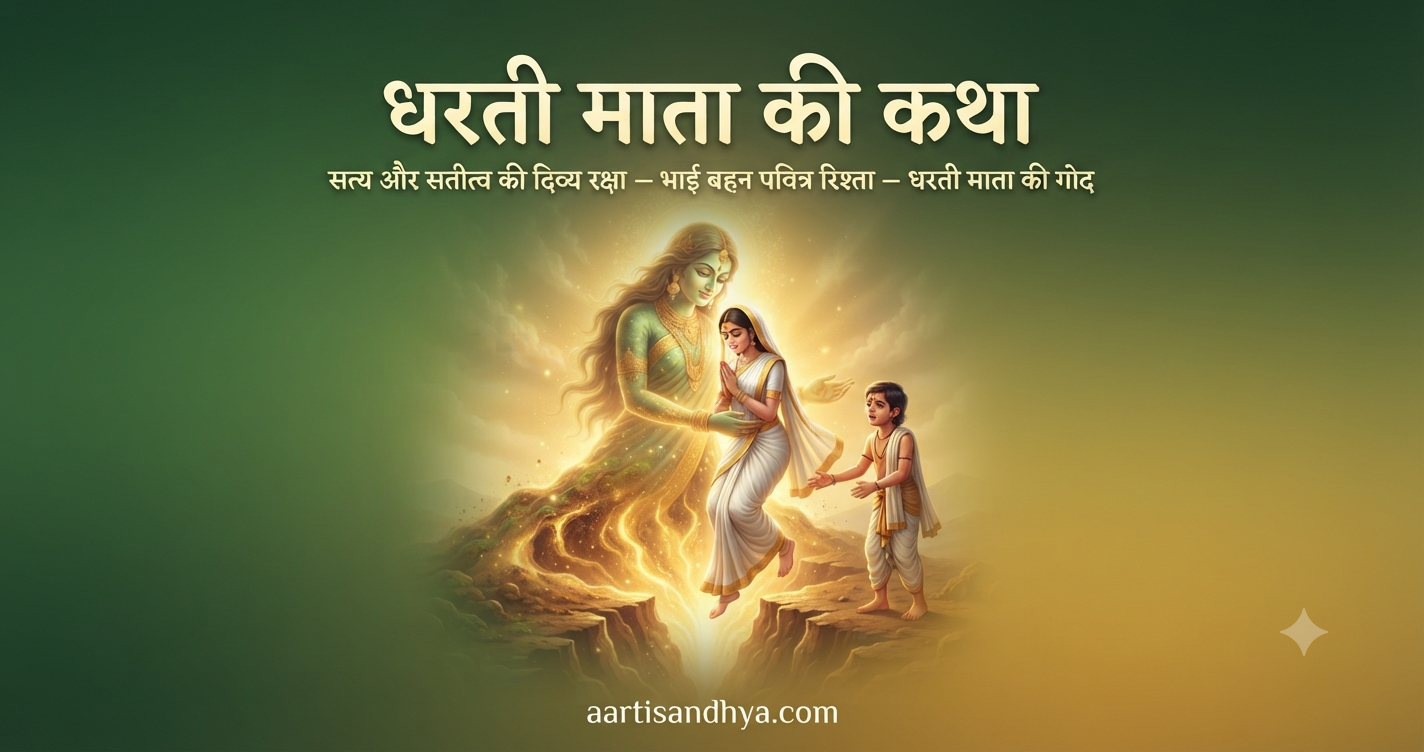 धरती माता की कहानी - भाई बहन की पवित्र कथा