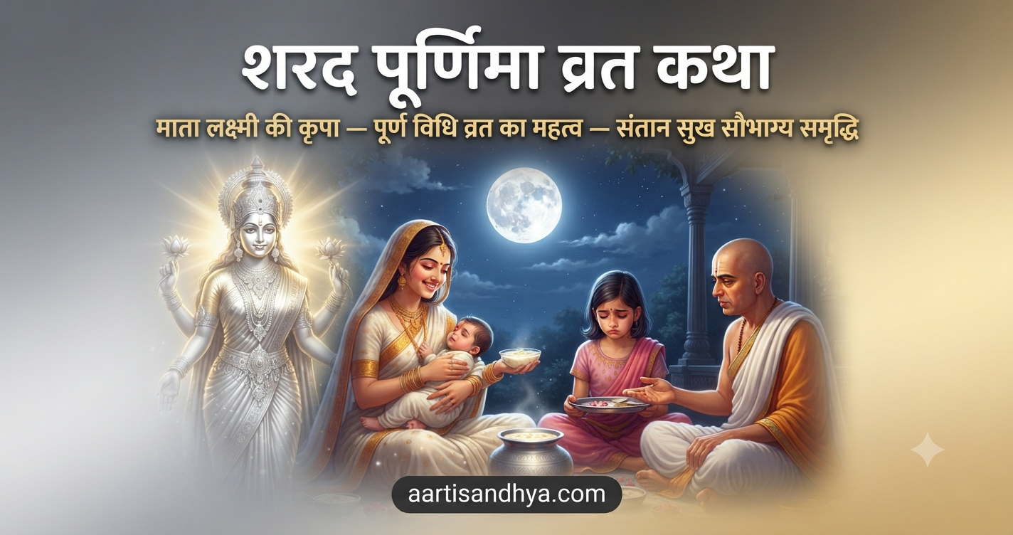 शरद पूर्णिमा व्रत कथा