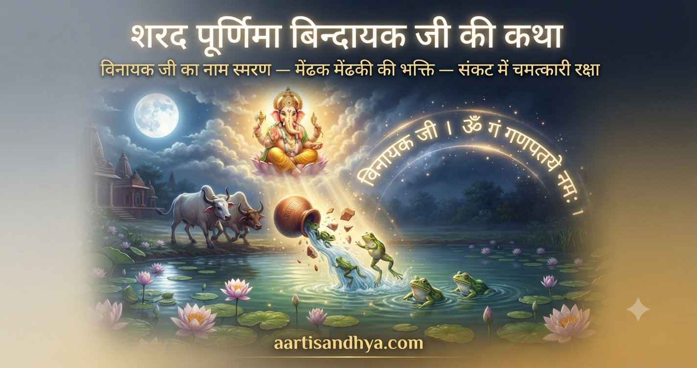 शरद पूर्णिमा बिन्दायक जी की कहानी ( कथा )