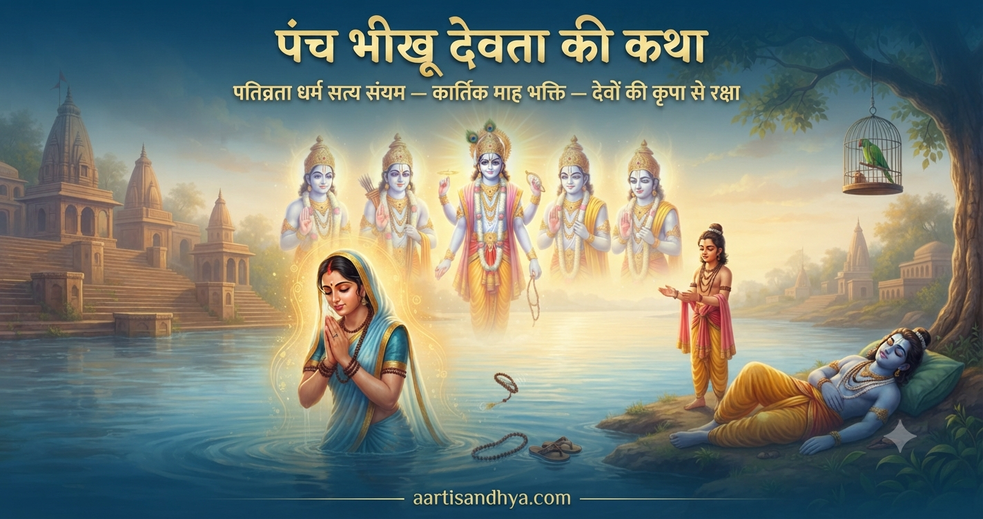 पंच भीखू की कहानी  (Panch Bhikhu Ki Kahani)