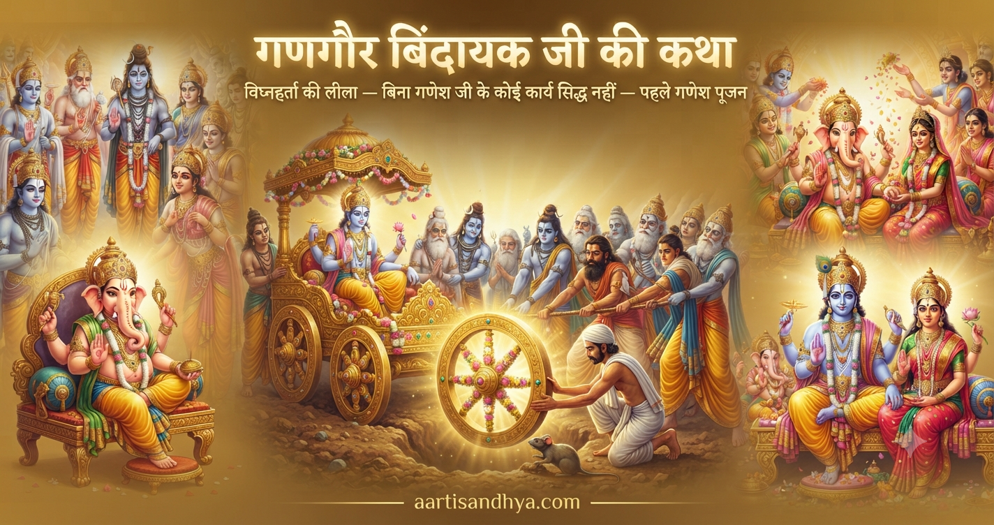गणगोर बिंदायक जी की कहानी Gangaur Bindayak Ki Kahani ( Chetra Mahina चैत्र महीना )