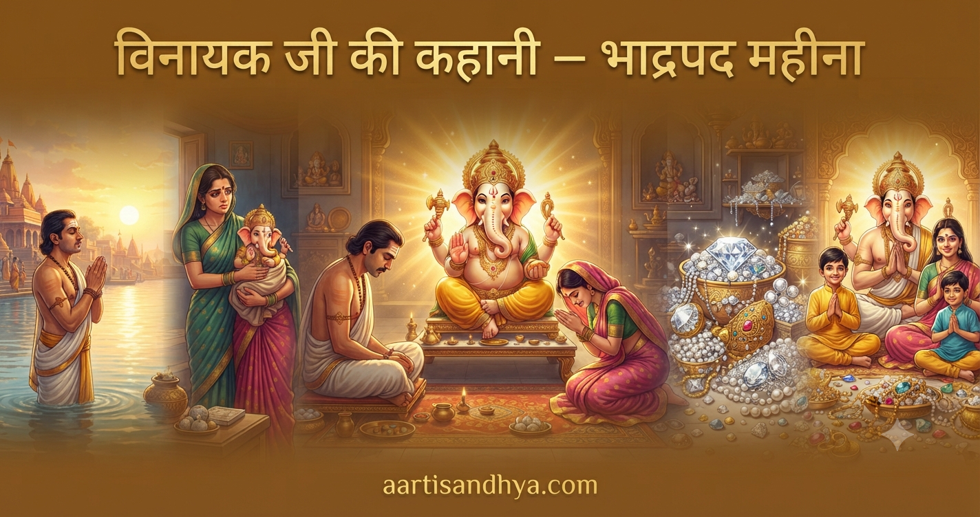 Vinayak Ji Ki Kahani विनायक जी की कहानी ( Bhadrapad Mahina भाद्रपद महीना )