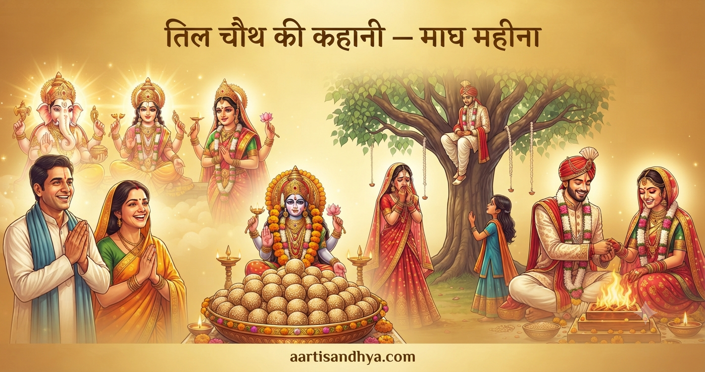 तिल चौथ की कहानी Teel Choth Ki Kahani  ( Magh Mahina माघ महीना )
