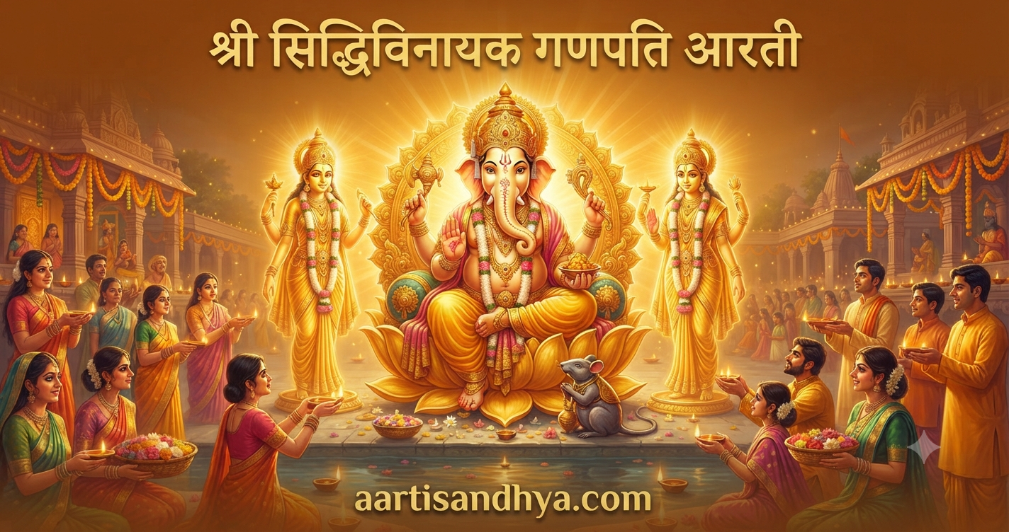 सिद्धिविनायक आरती | Siddhivinayak (Siddhivinayak Ganesh) Aarti