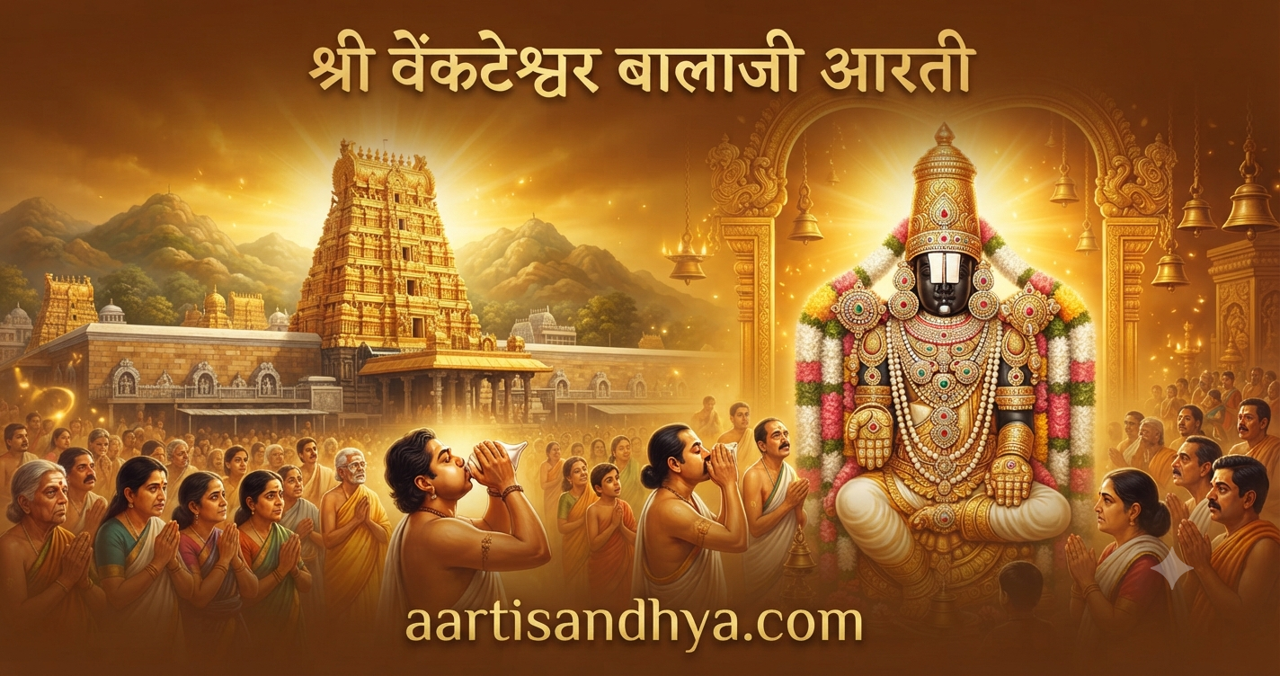 तिरुपति / वेन्कटेश्वर आरती | Tirupati / Venkateswara (Tirupati Balaji) Aarti