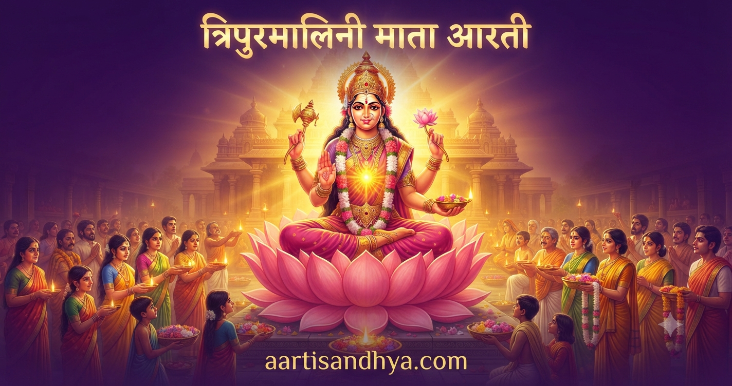 त्रिपुरमालिनी आरती | Tripuramalini (Jalandhar) Aarti
