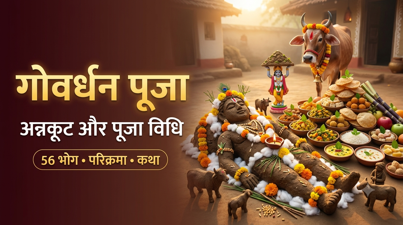 गोवर्धन पूजा (अन्नकूट)
