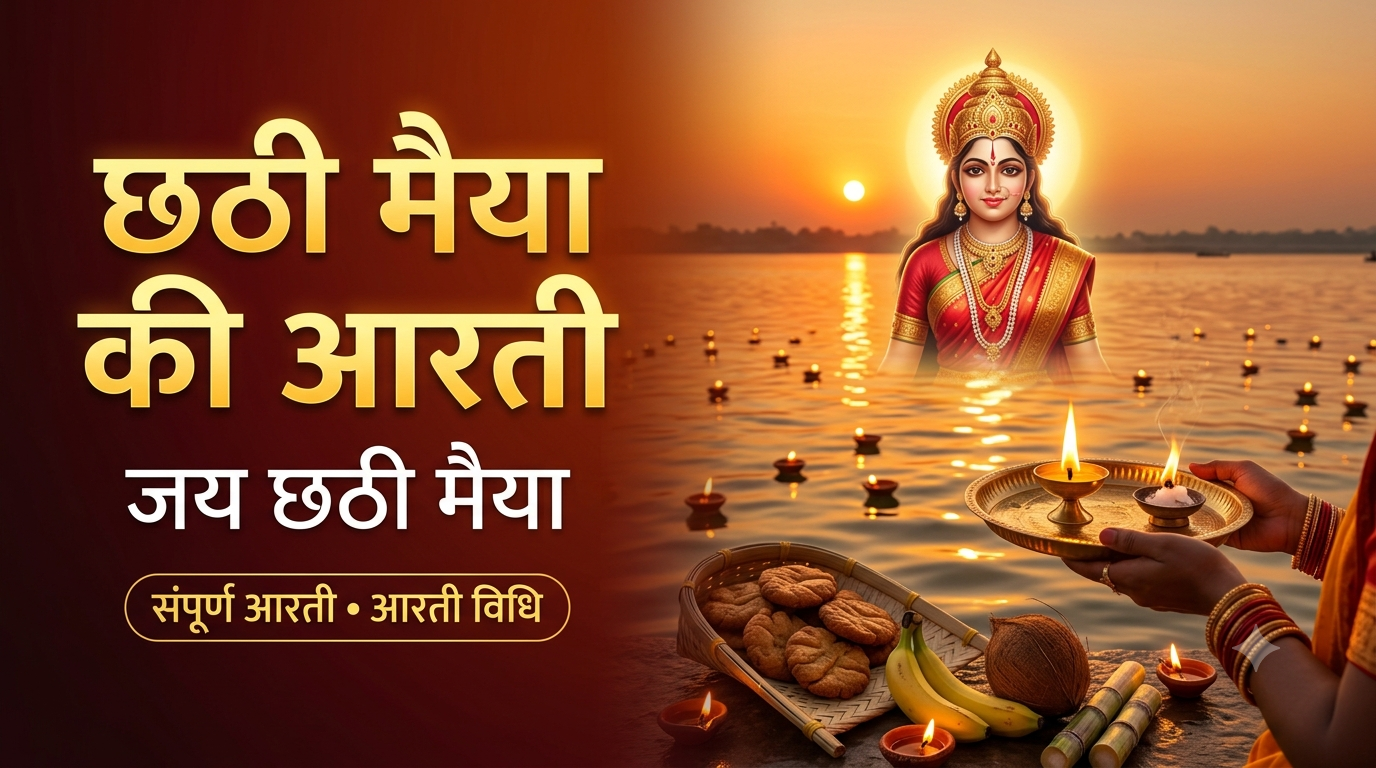 छठी मैया की आरती (Chhathi Maiya Ki Aarti)