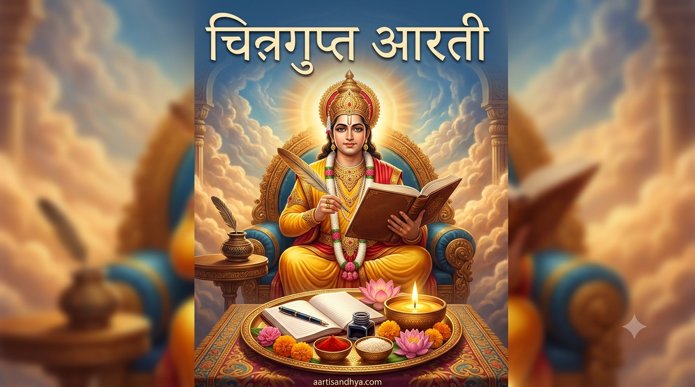चित्रगुप्त आरती | Chitragupta Aarti