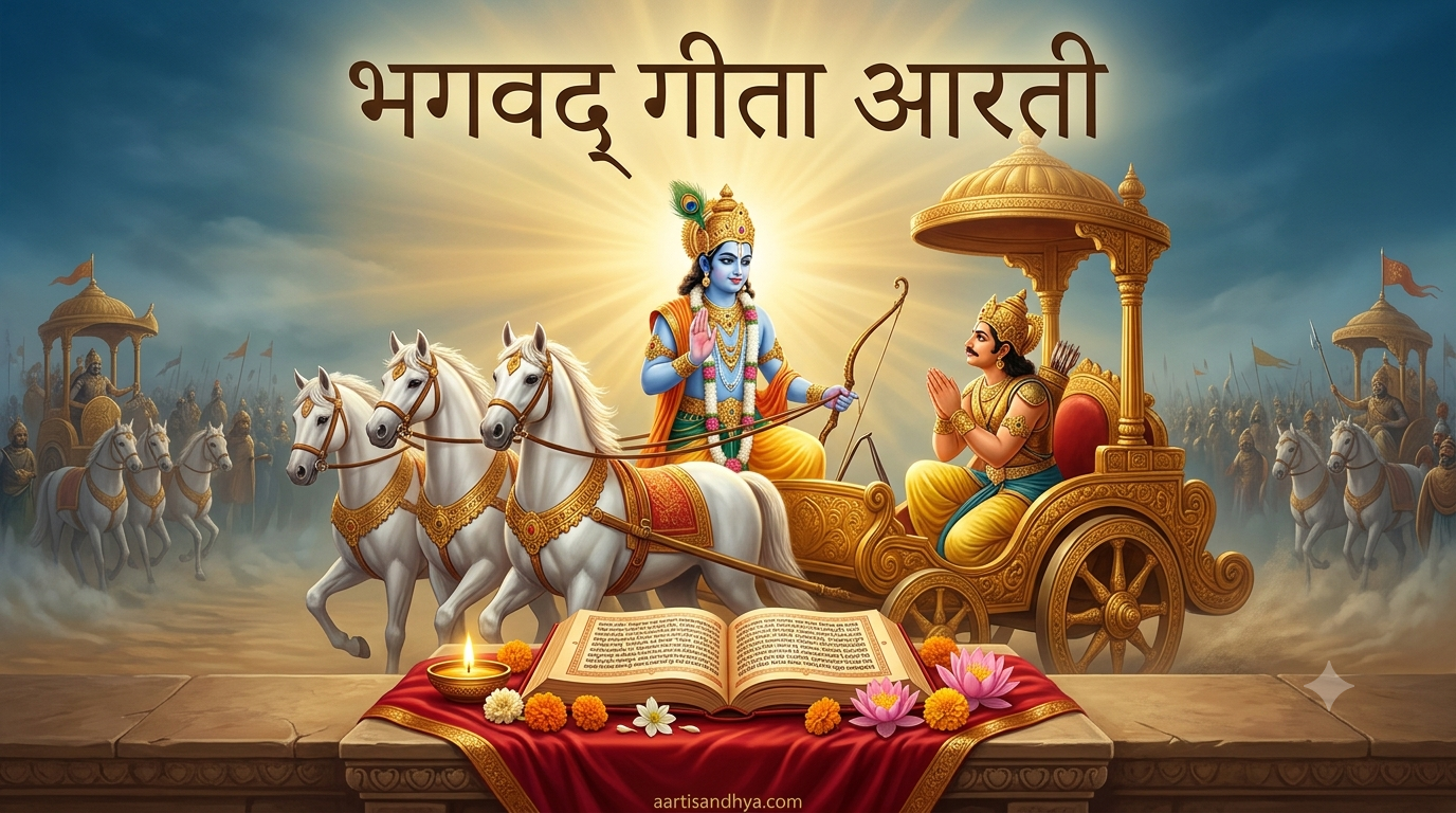 भगवद्‍ गीता आरती | Bhagavad Gita Aarti