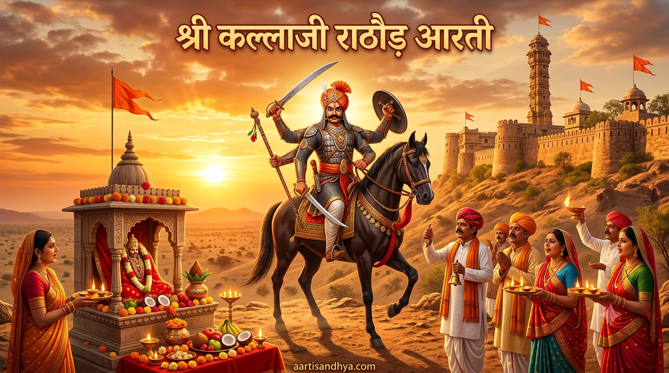 आरती श्री कल्लाजी राठौड़ (Aarti of Shri Kallaji Rathore)