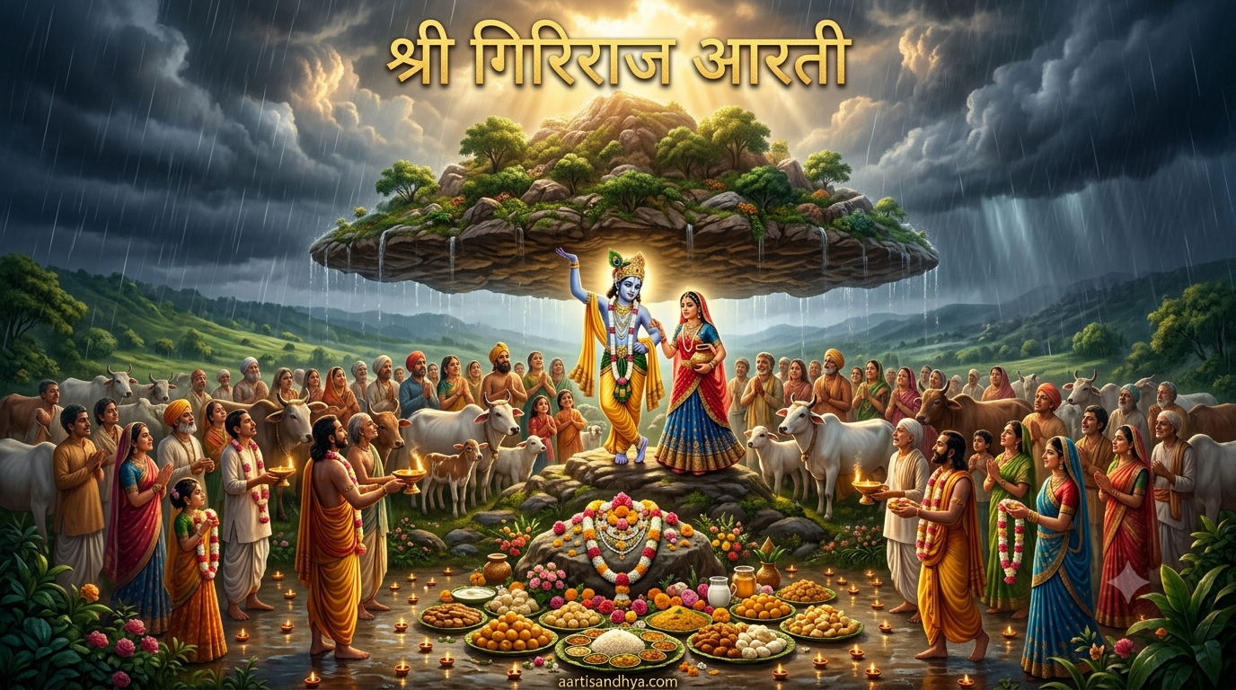श्री गिरिराज आरती (Shree Grahiraj Aarti)