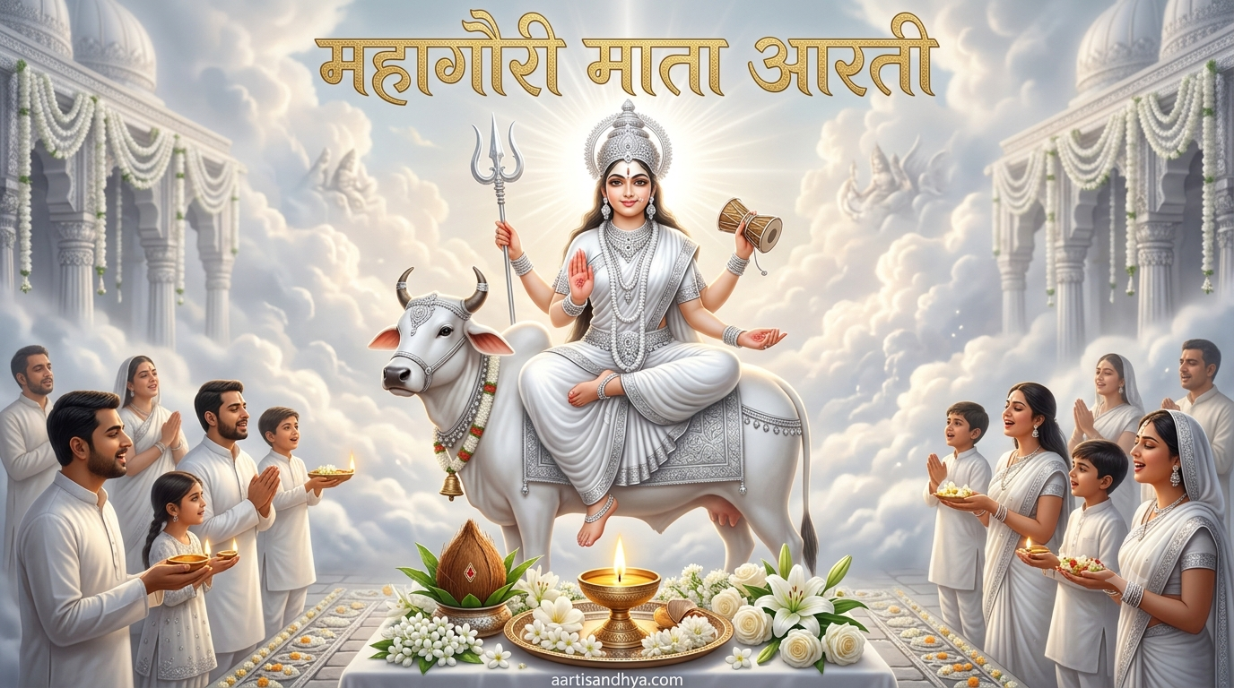 महागौरी माता आरती (Mahagauri Mata Aarti)