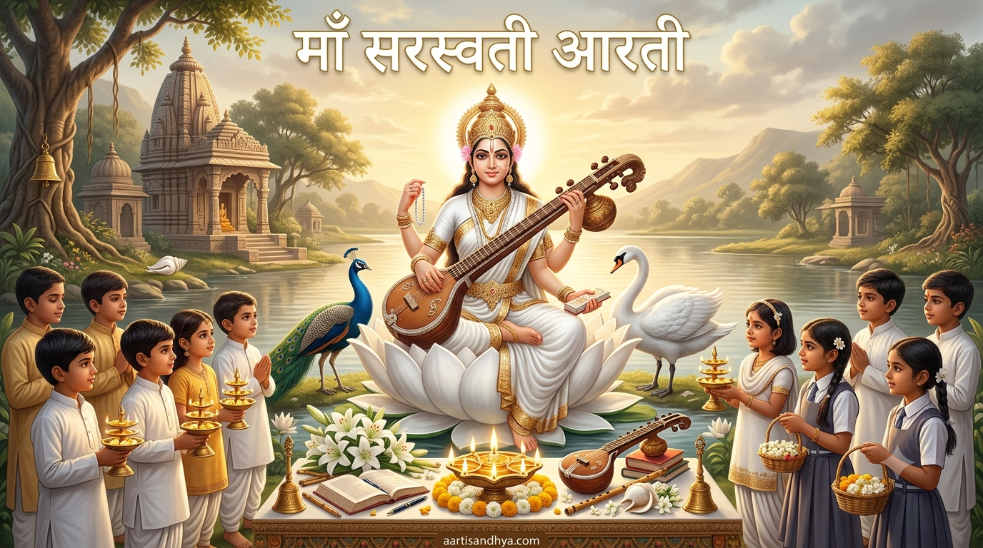 माँ सरस्वती आरती (Maa Saraswati Aarti)