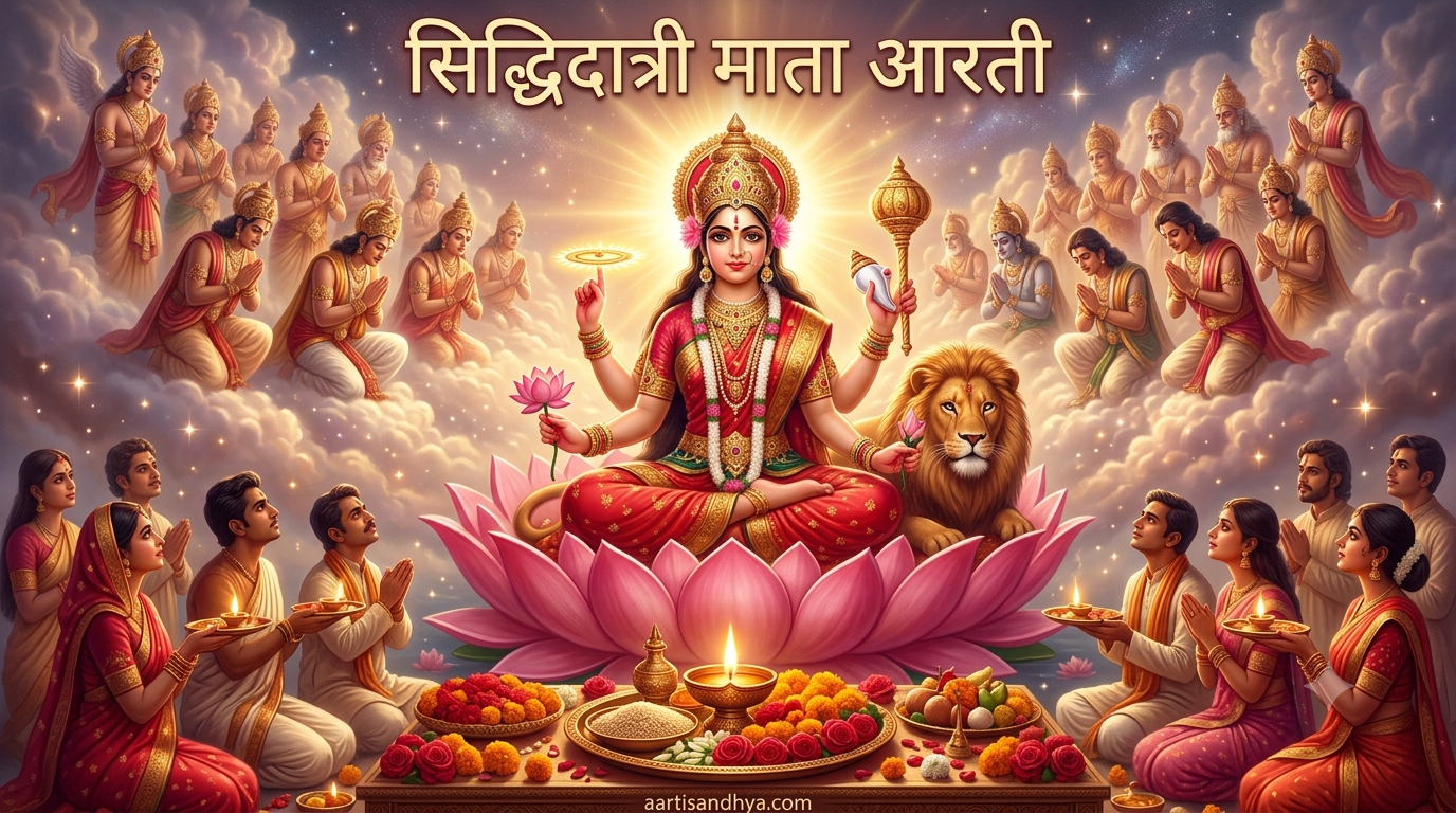 सिद्धिदात्री माता आरती (Siddhidatri Mata Aarti)