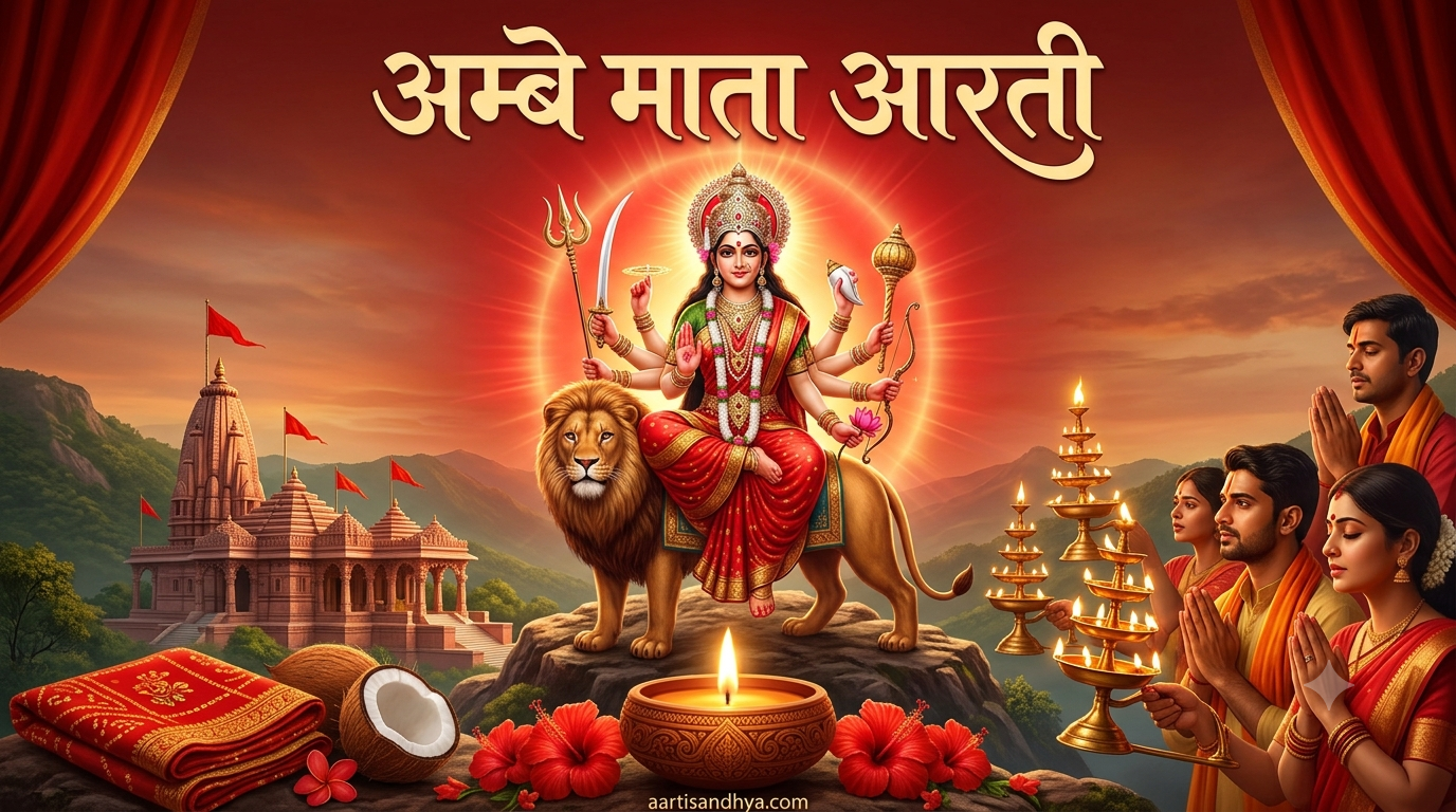 अम्बे माता आरती (Ambe Mata Aarti)