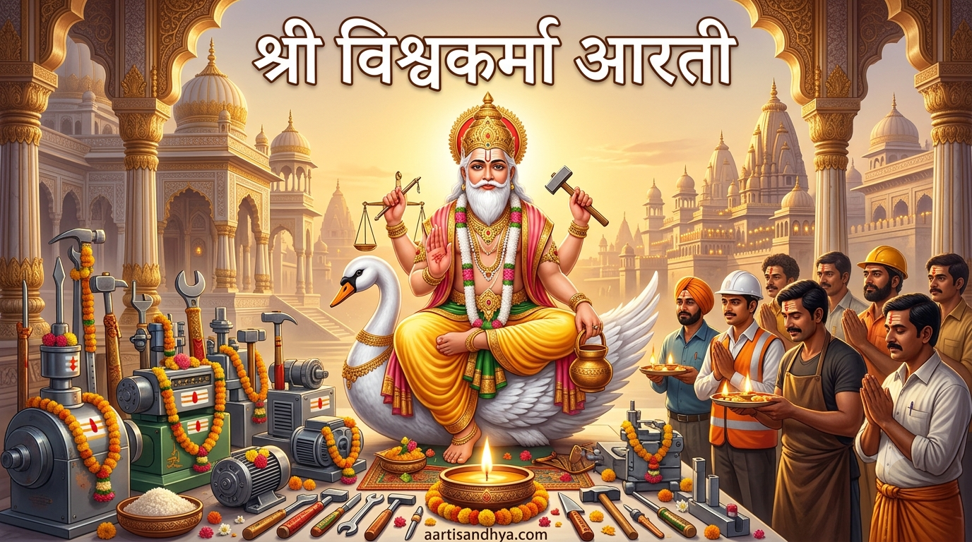 श्री विश्वकर्मा आरती (Shri Vishwakarma Aarti)