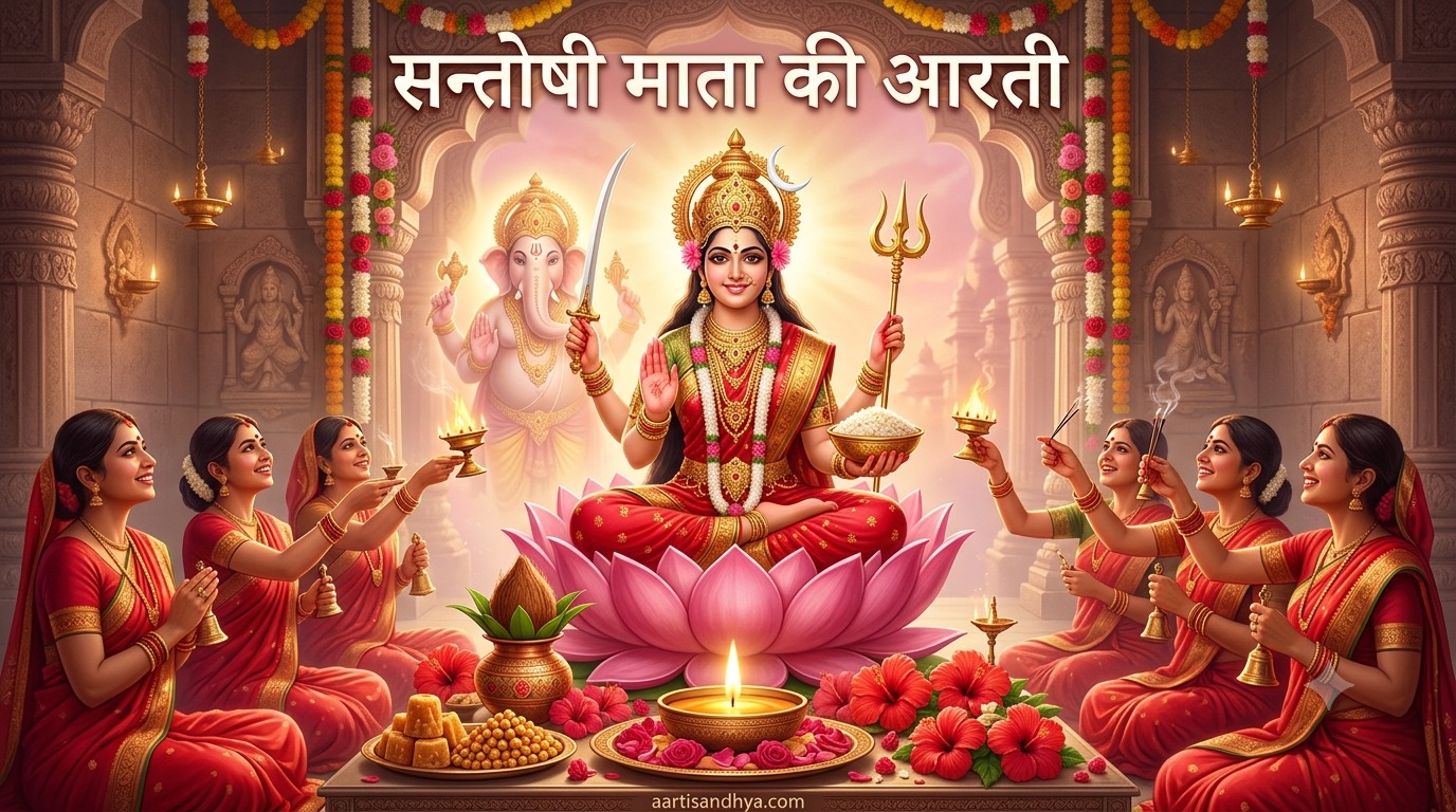 सन्तोषी माता की आरती (Santoshi Mata Ki Aarti)
