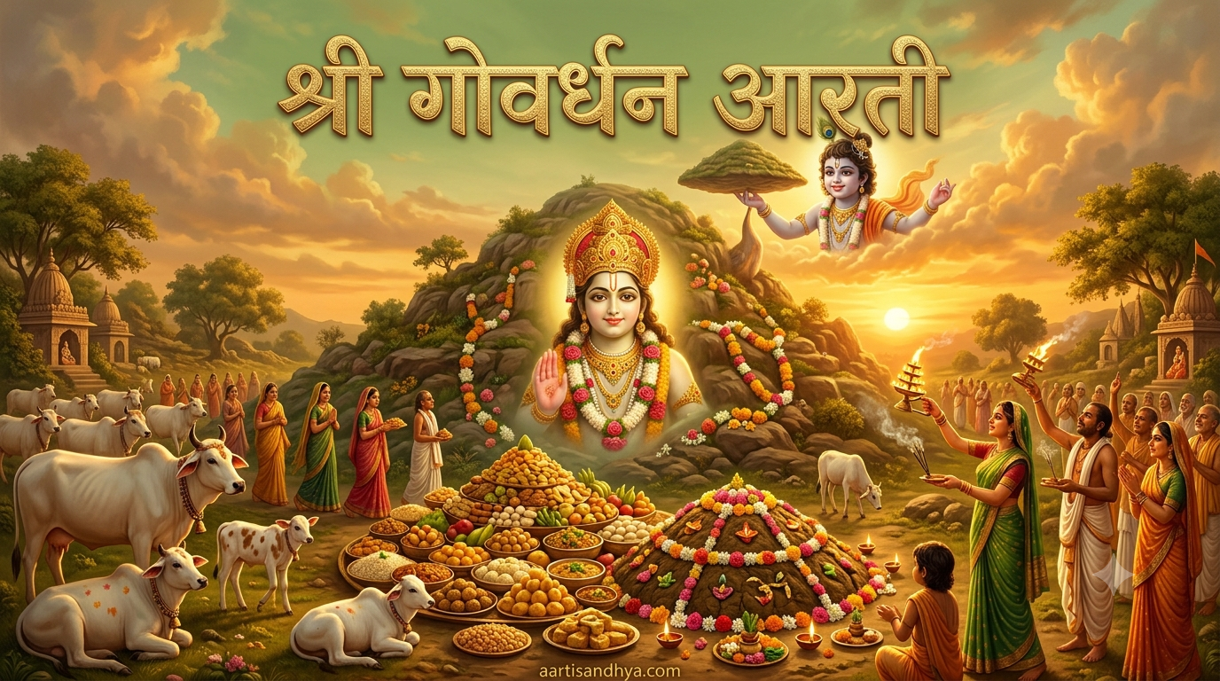 श्री गोवर्धन आरती (Shree Govardhan Aarti)