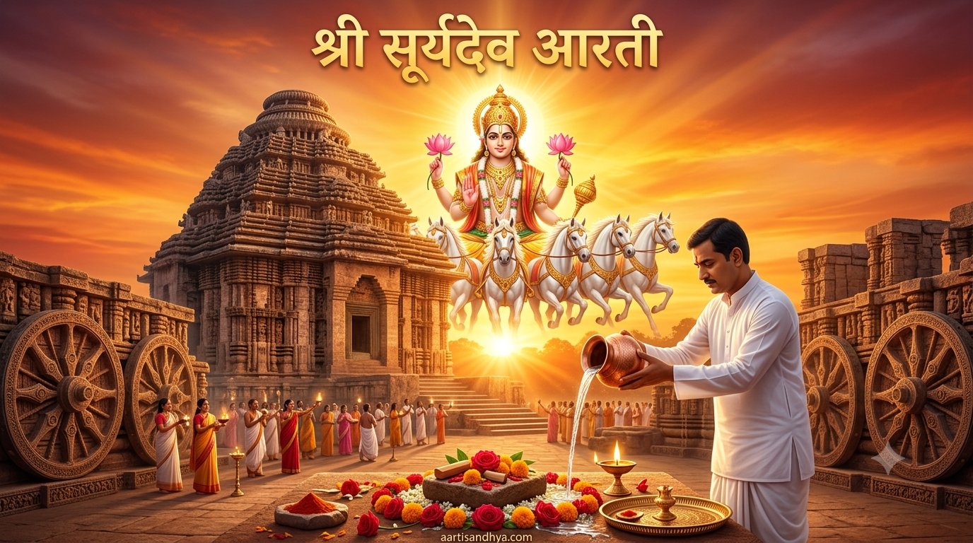 श्री सूर्यदेव आरती (Shree Suryadev Aarti)