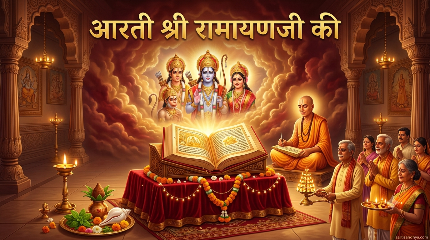 आरती श्री रामायणजी की (Aarti of Shri Ramayanaji)